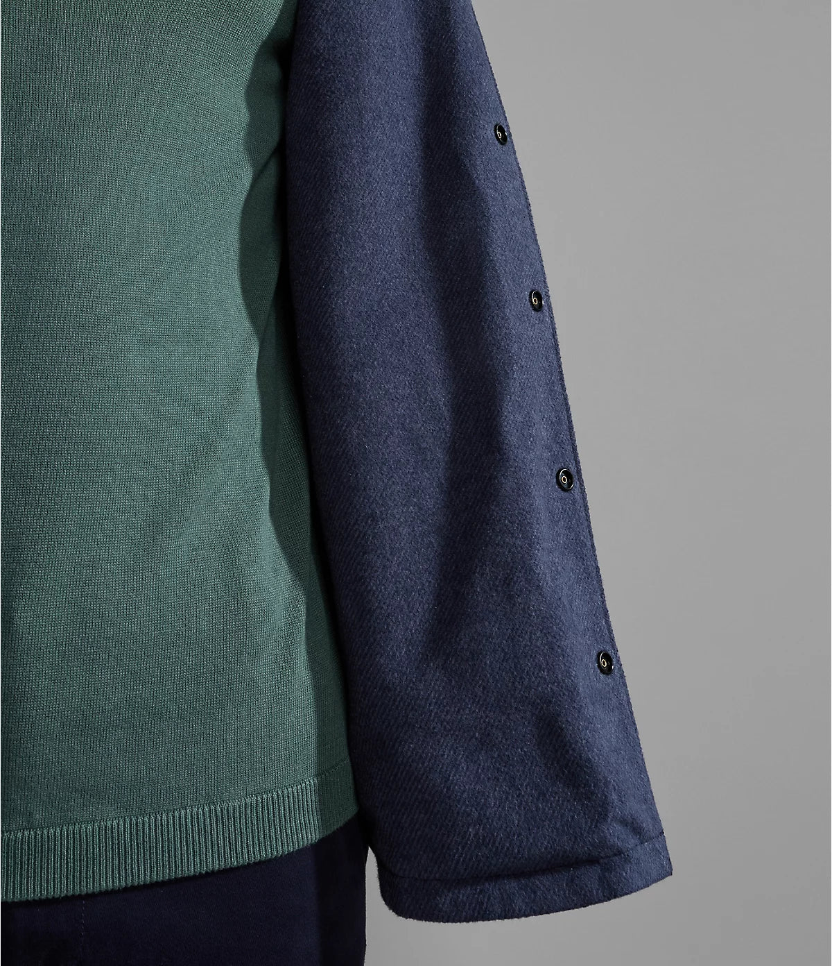 Napapijri Reversible Kerguelen overshirt in Dark Blue