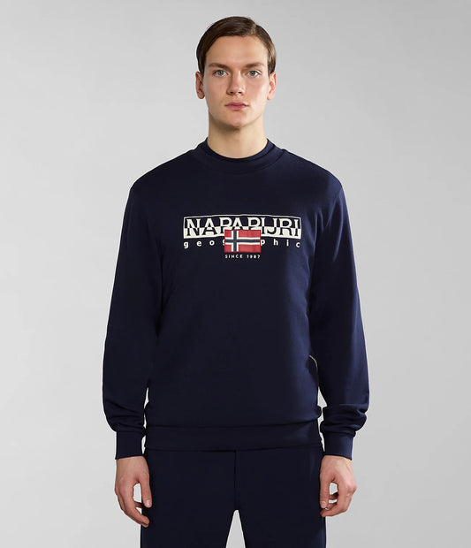 Napapijri Aylmer Sweatshirt Dark Blue Marine