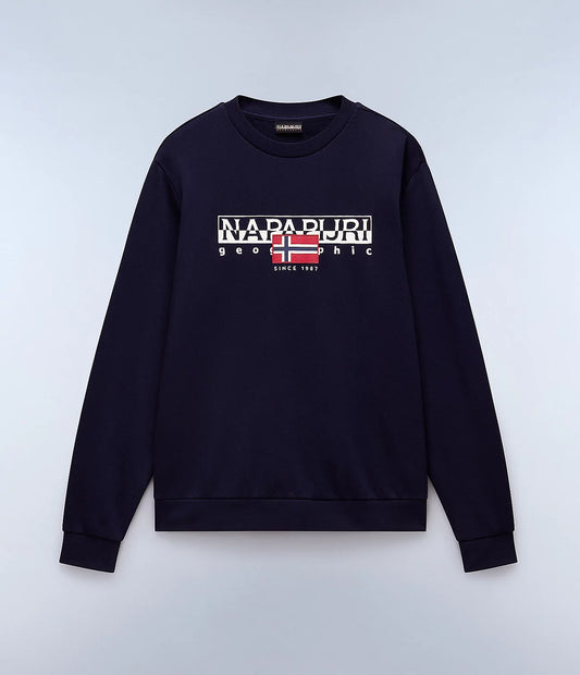 Napapijri Aylmer Sweatshirt in Dark Blue