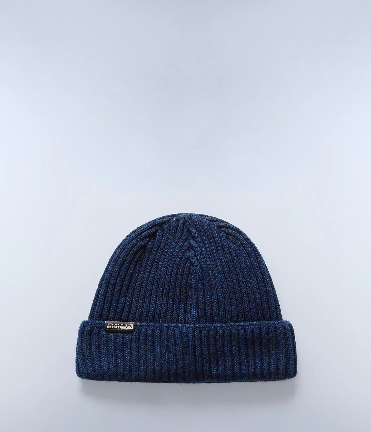 Napapijri Vispa Beanie Hat in Blue Marine