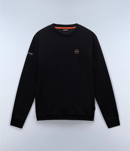 Napapijri Badge Sweatshirt in Black