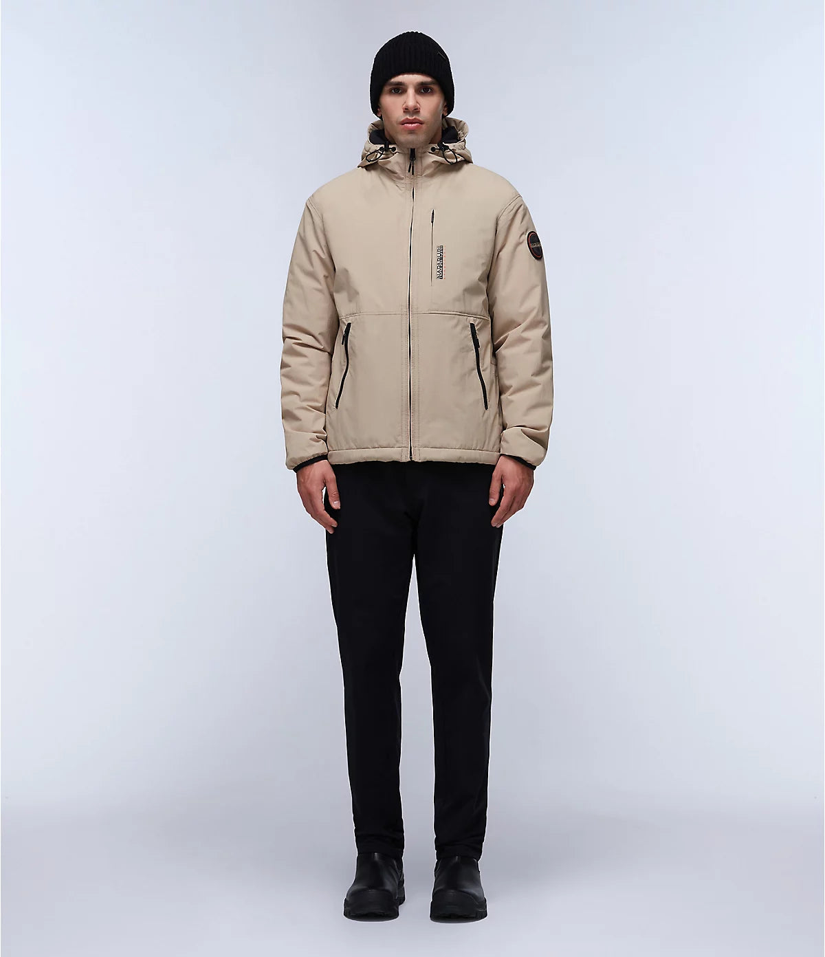 Napapijri Tundra Winter Jacket in Beige