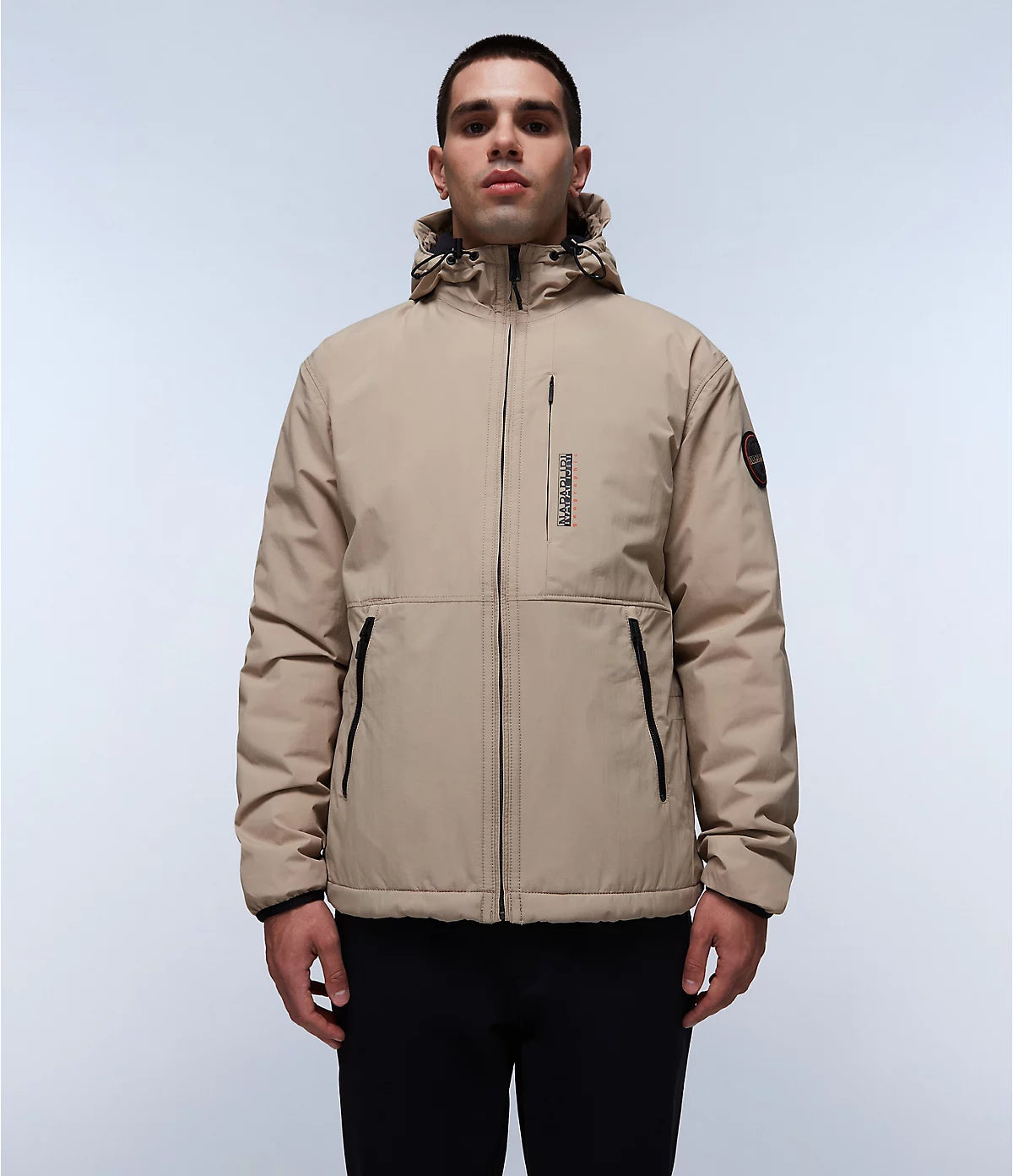 Napapijri Tundra Winter Jacket in Beige