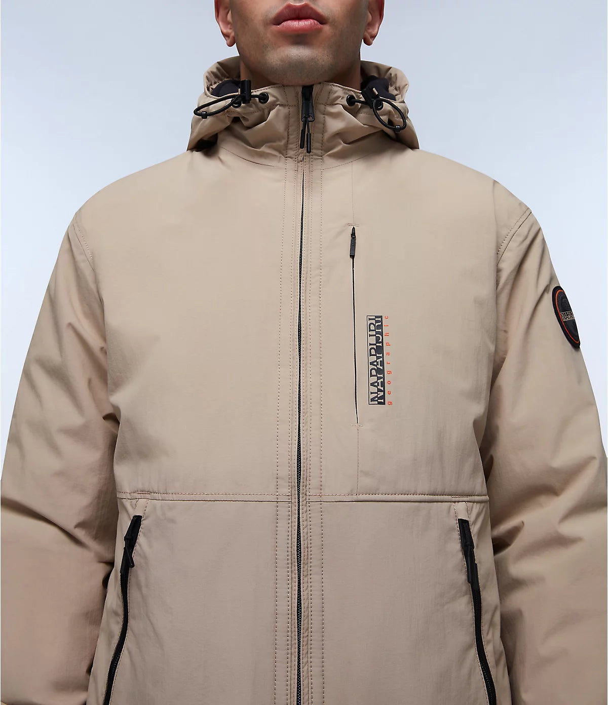 Napapijri Tundra Winter Jacket in Beige
