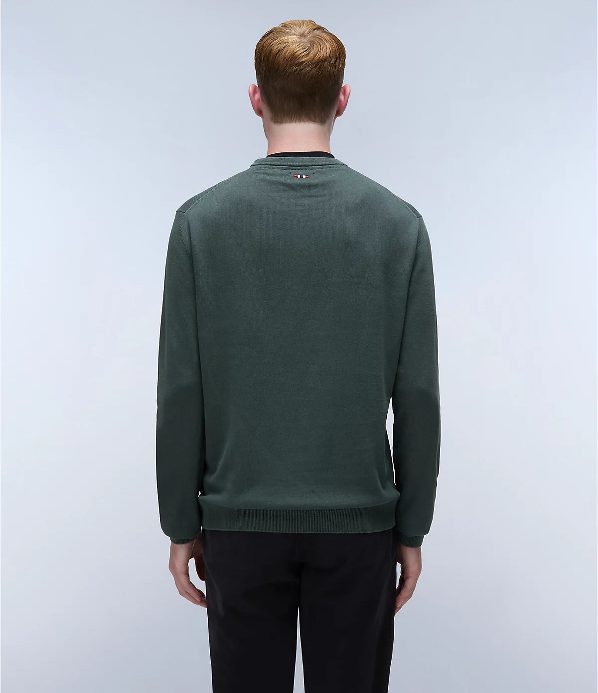 Napapijri Droz Jumper Sweatshirt in Green Urban