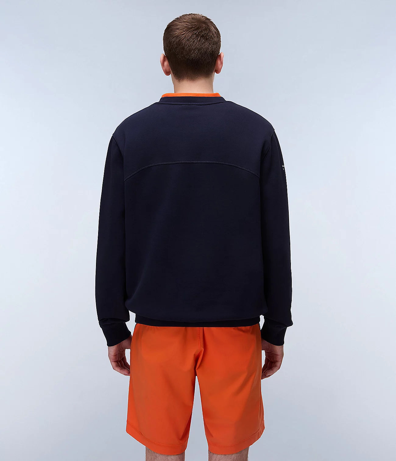 Napapijri Badge Summer Sweatshirt in Blue