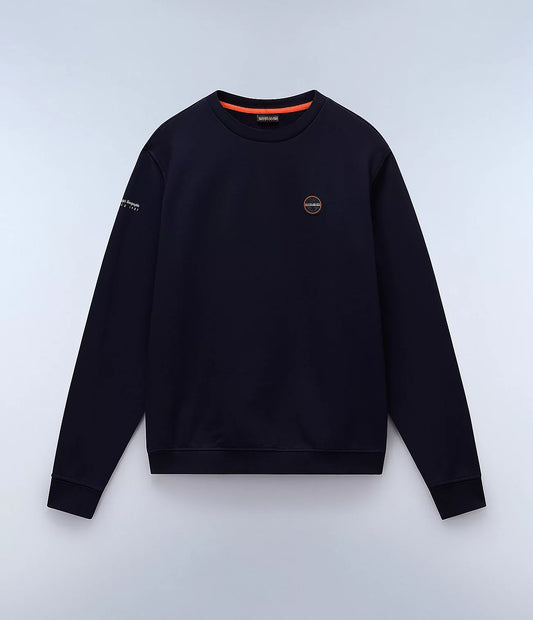 Napapijri Badge Summer Sweatshirt in Blue