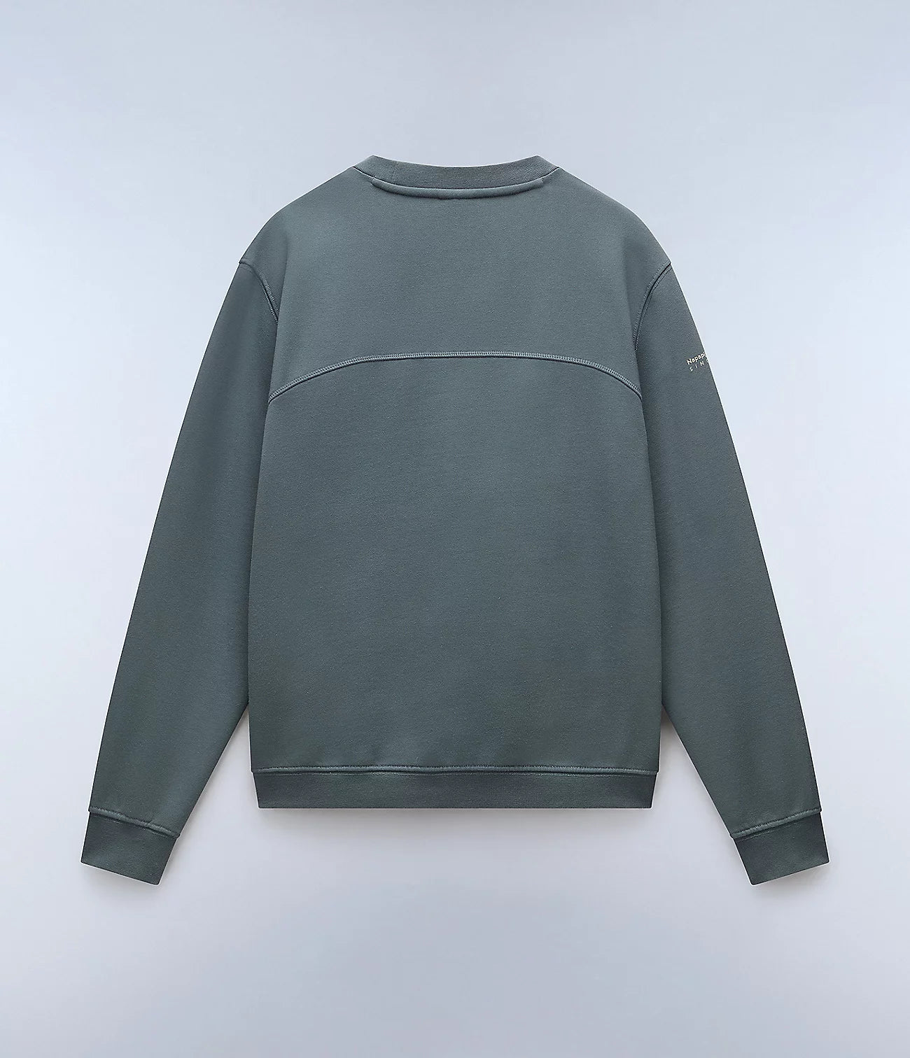 Napapijri Badge Summer Sweatshirt in Grey
