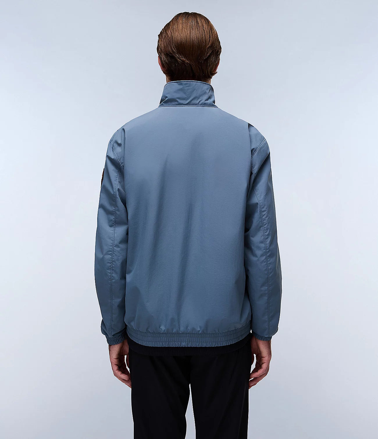 Napapijri Giovi Short Jacket in Stormy Wheat