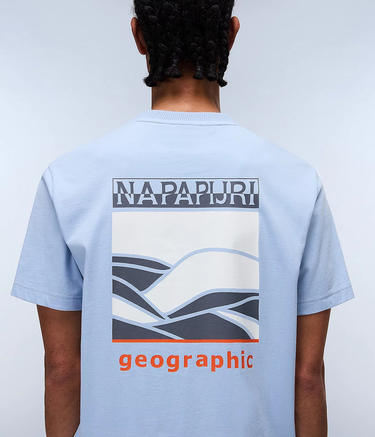 Napapijri Sovana Short Sleeve T-Shirt Light Blue
