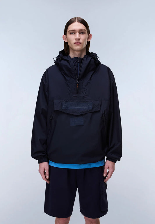 Napapijri Rainforest Next Summer Packable Anorak Blue Marine