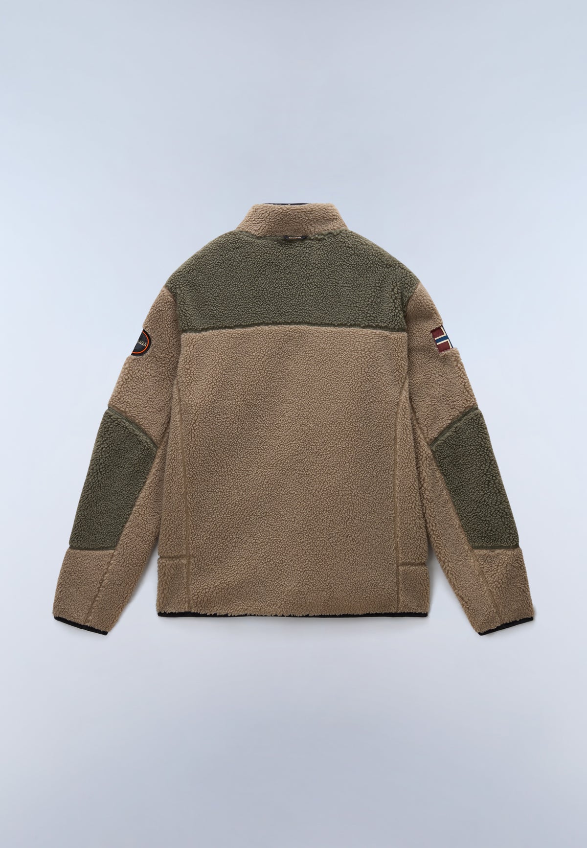 Napapijri Yupik Zip Fleece Multi Brown/Green