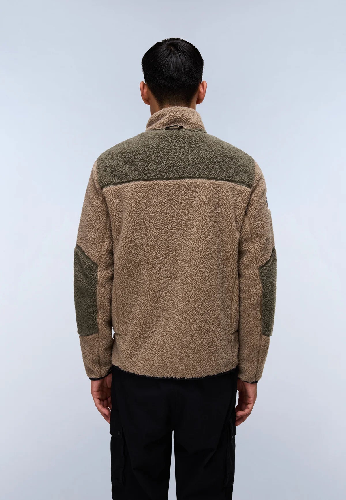 Napapijri Yupik Zip Fleece Multi Brown/Green