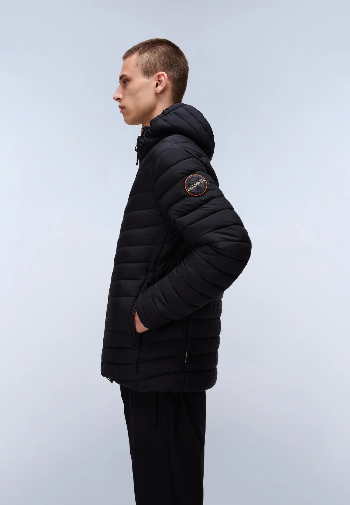 Napapijri Lapaz Hooded Jacket Black Beauty