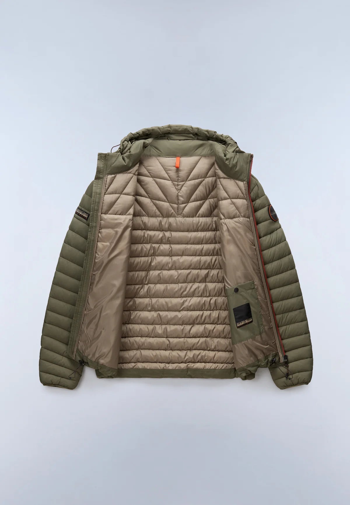 Napapijri Lapaz Hooded Jacket Tea Leaf Green