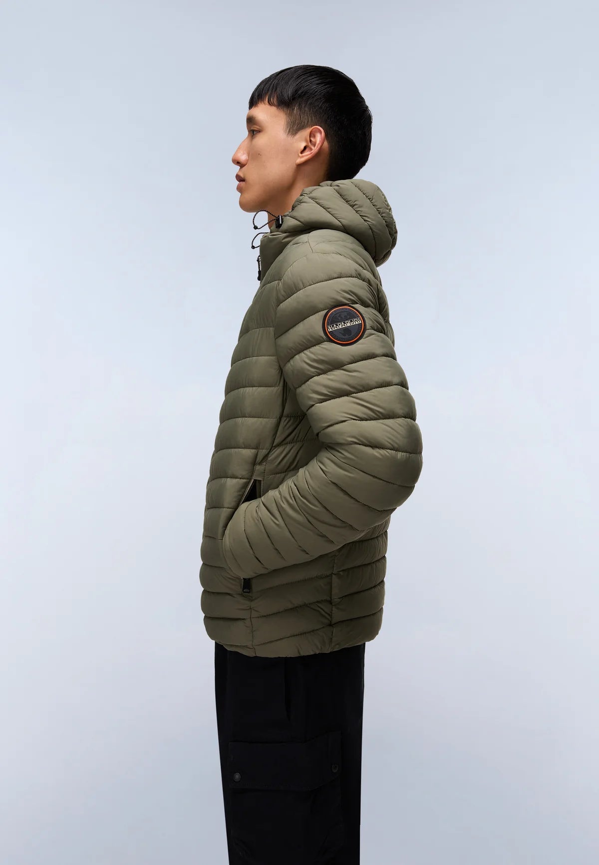 Napapijri Lapaz Hooded Jacket Tea Leaf Green