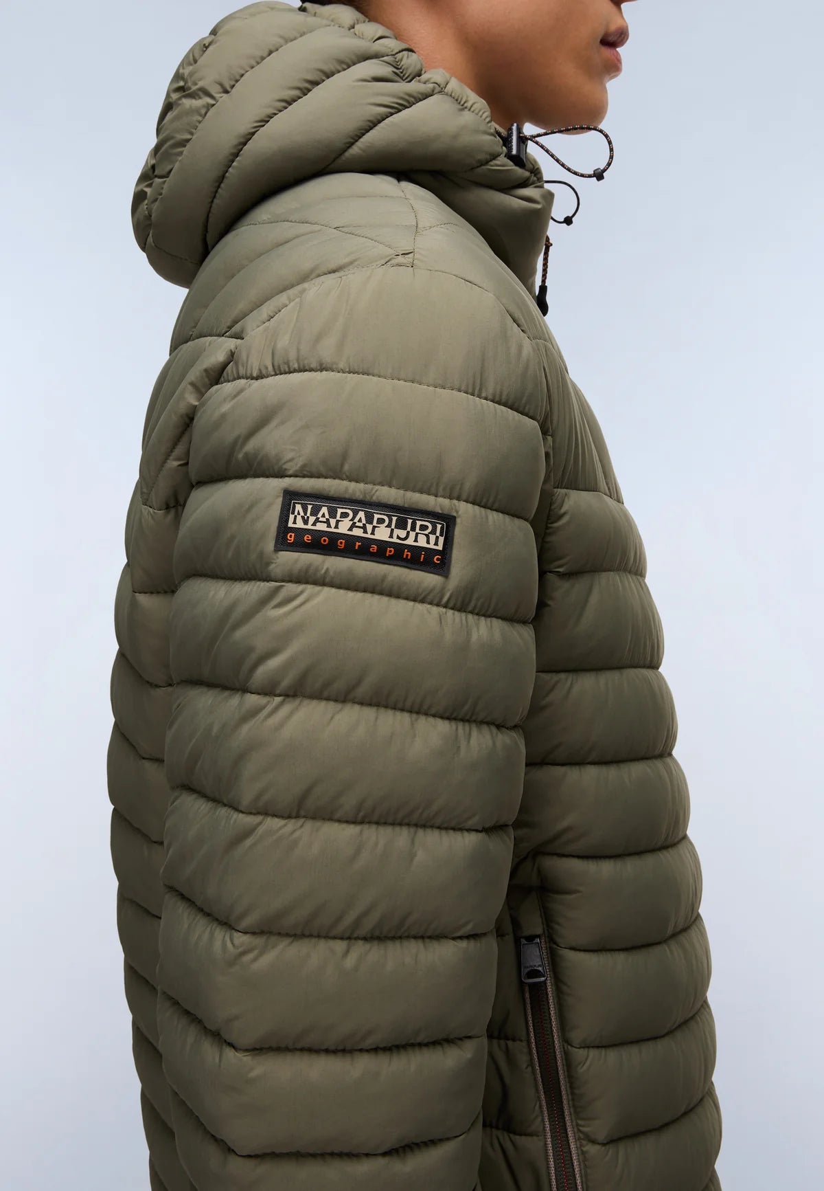 Napapijri Lapaz Hooded Jacket Tea Leaf Green