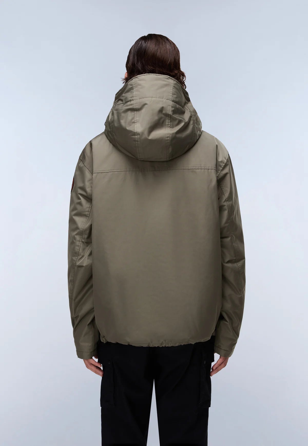Napapijri Rainforest Next Anorak Jacket in Tea Leaf Green