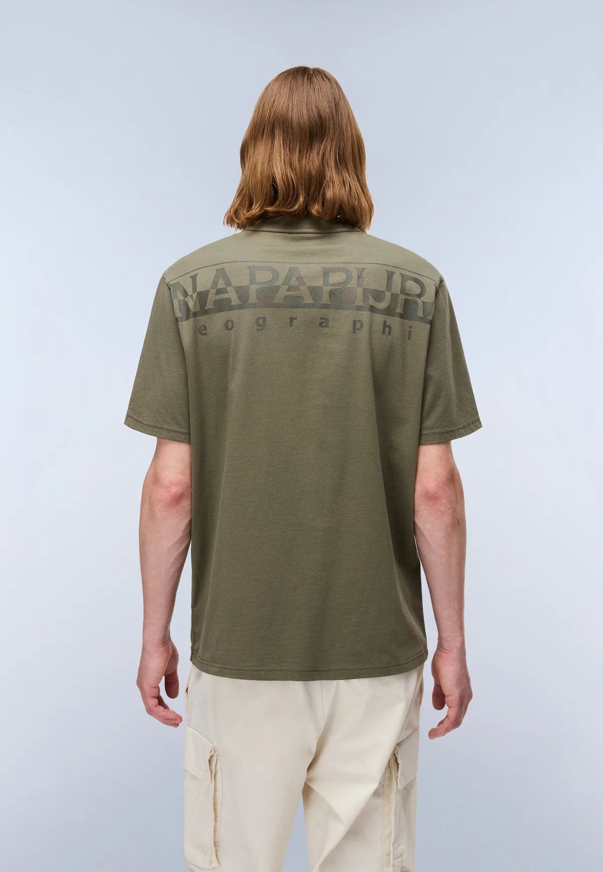 Napapijri S-fanes Pocket T-Shirt Green Tea Leaf