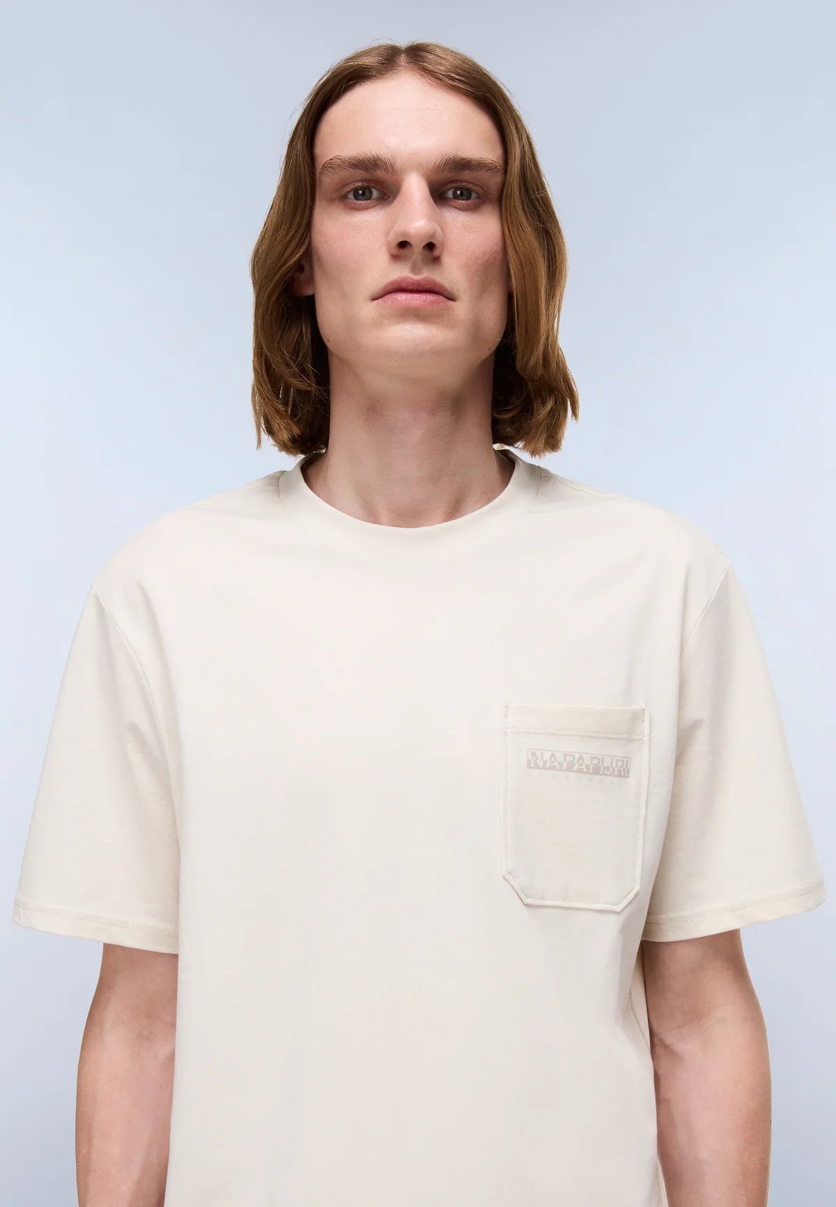 Napapijri S-fanes Pocket T-Shirt Beige