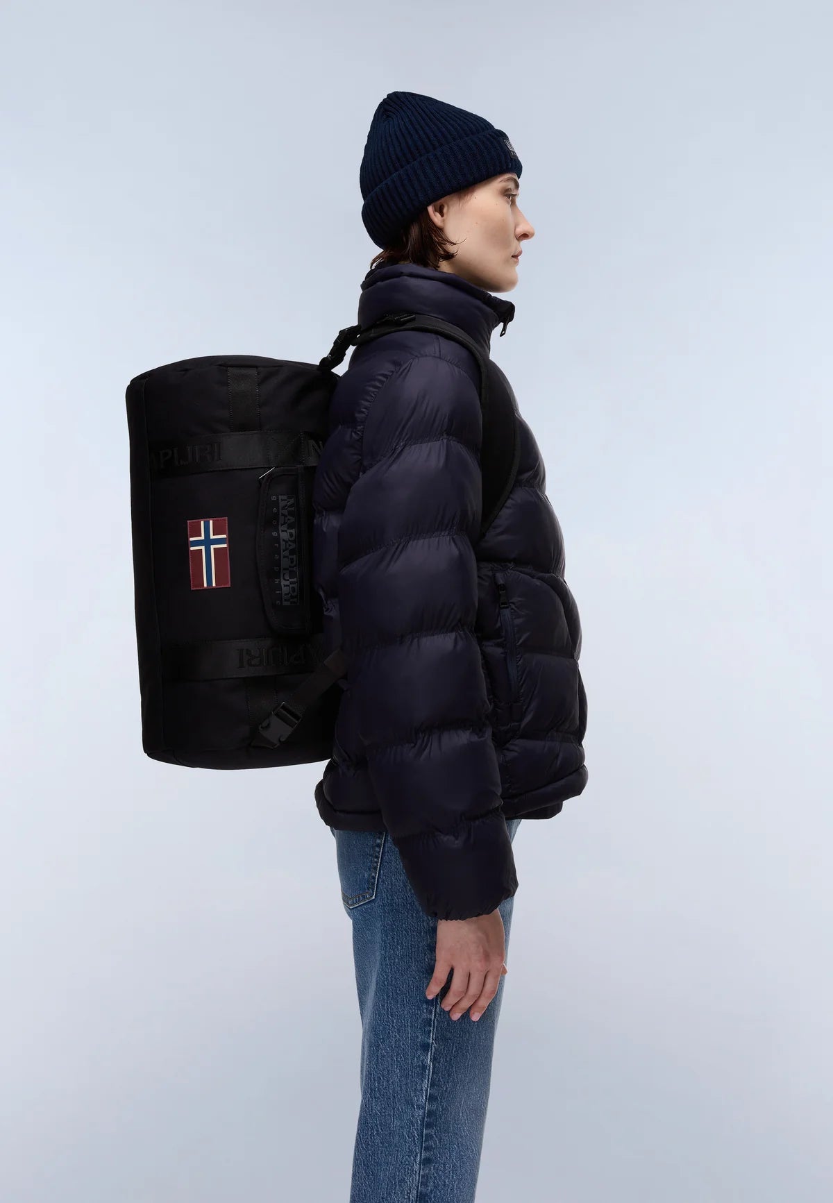 Napapijri Bering Small Travel Duffle Bag Black Beauty