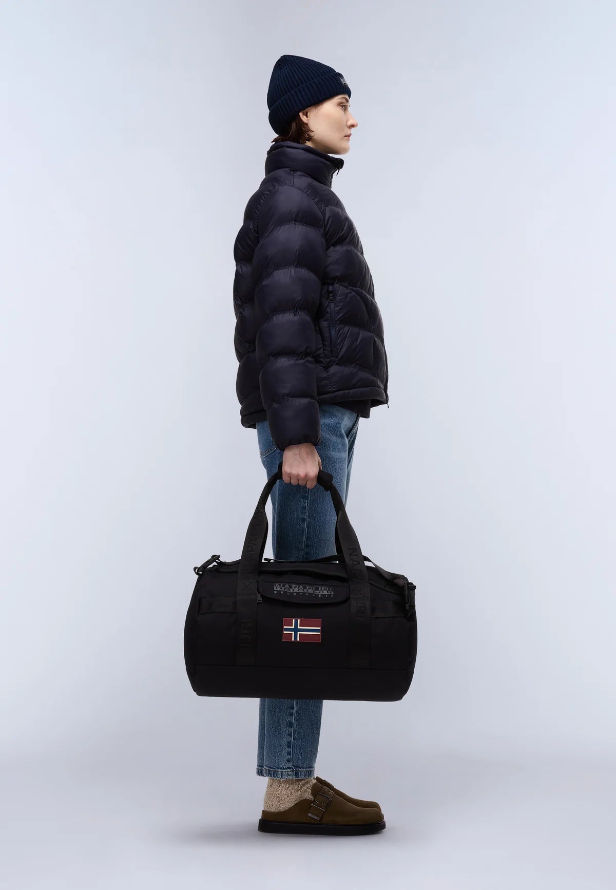 Napapijri Bering Small Travel Duffle Bag Black Beauty
