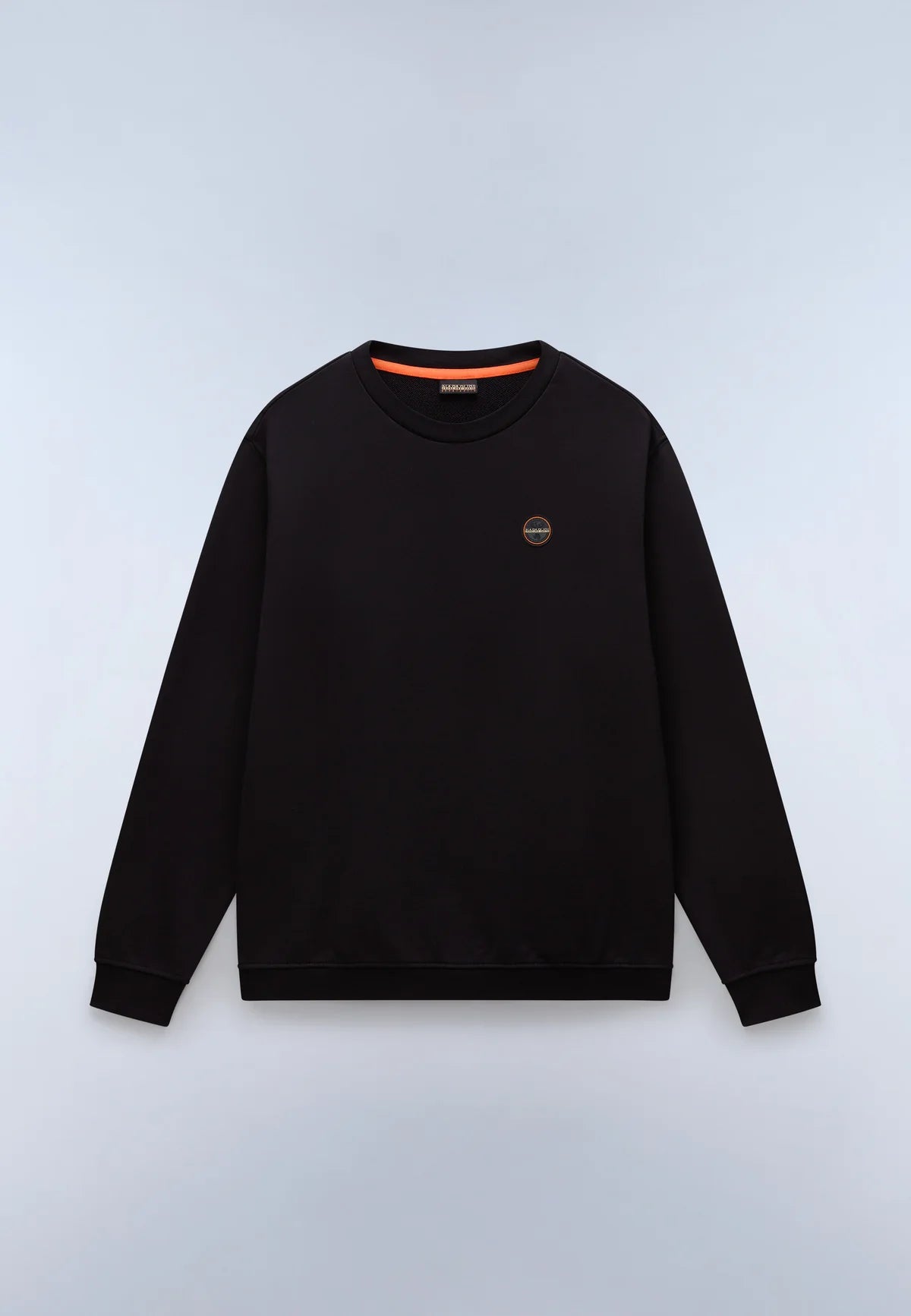 Napapijri Badge Crew Loopback Sweat Black Beauty
