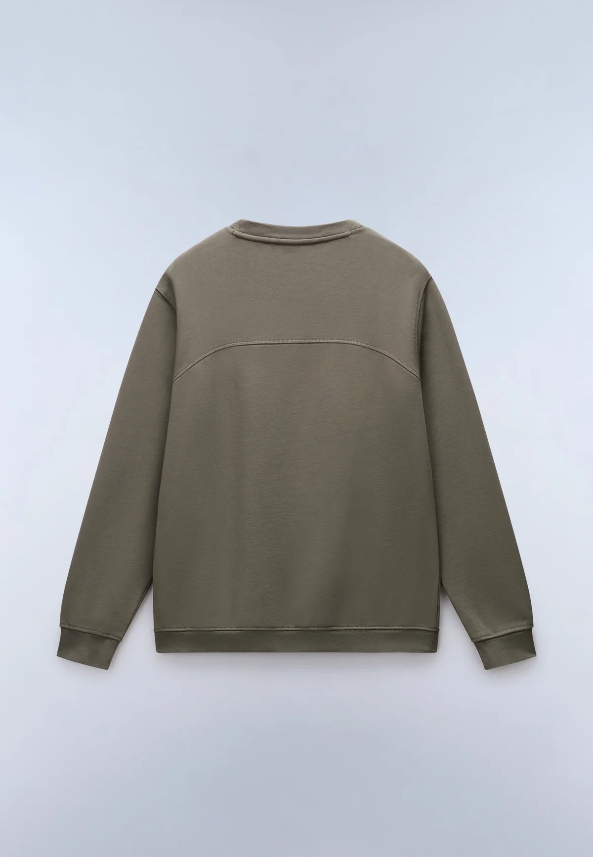 Napapijri Badge Crew Loopback Sweat Tea Leaf Green