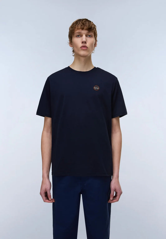 Napapijri S-Badge T-Shirt Blue Marine