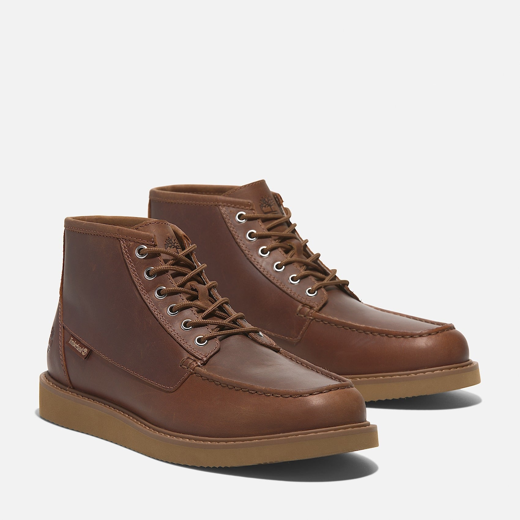 Timberland Newmarket Chukka Boots Rust Brown