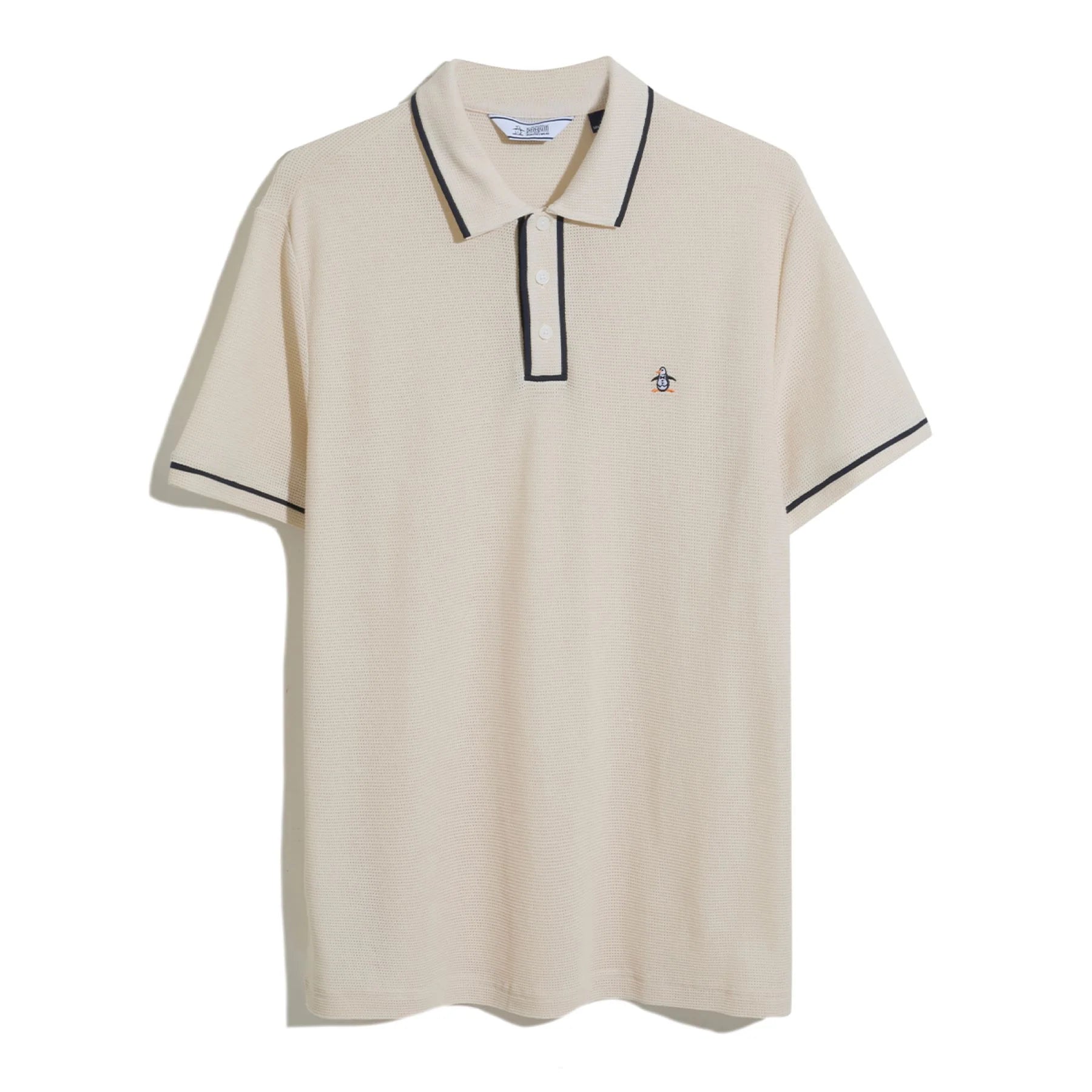 Original Penguin Organic Cotton Bentley Mesh Polo Birch