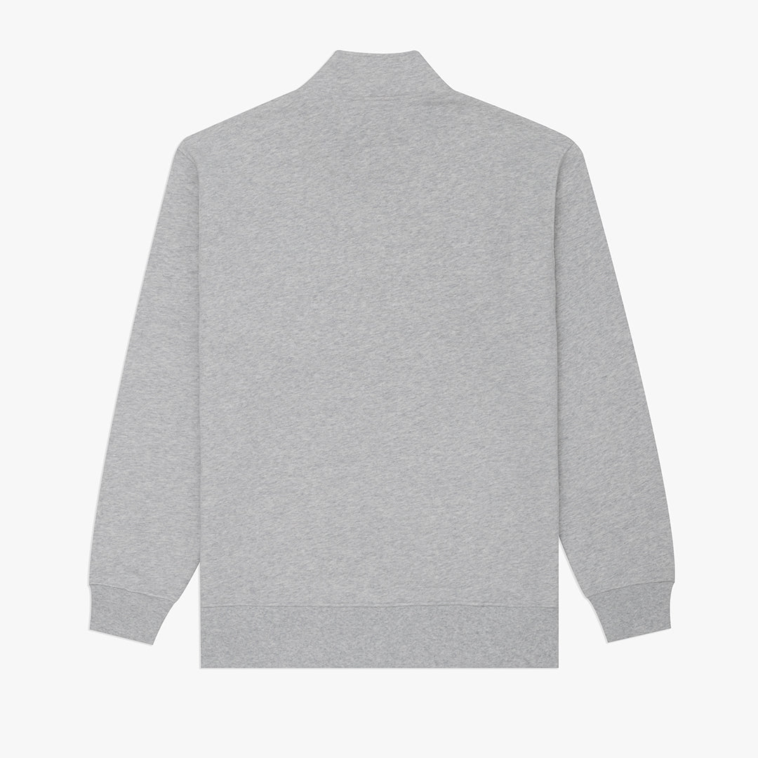 Parlez Ora 1/4 Zip Sweat Heather Grey