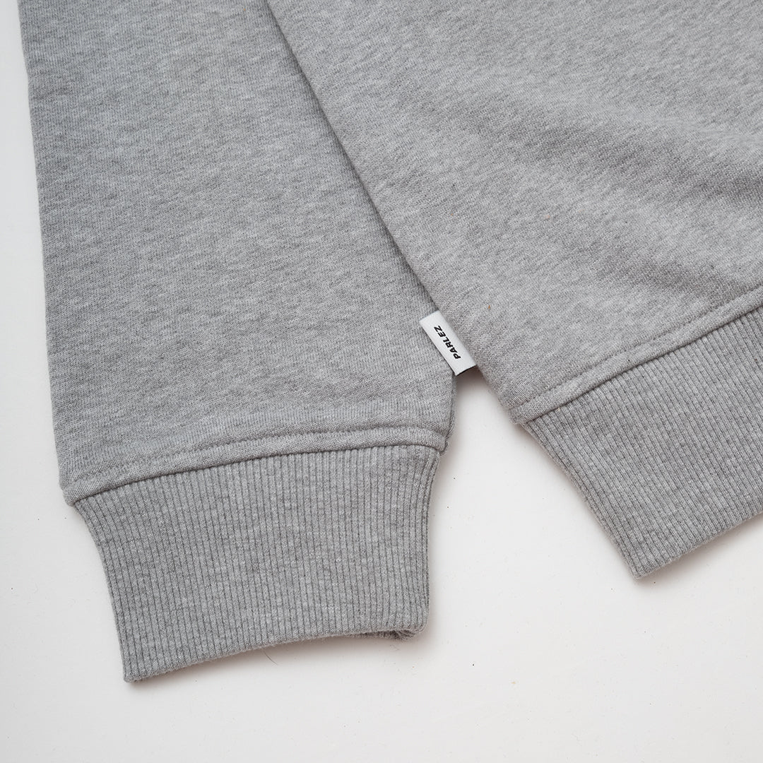Parlez Ora 1/4 Zip Sweat Heather Grey