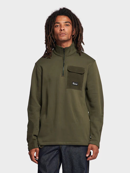 Penfield Funnel Neck Sweat Forest Night