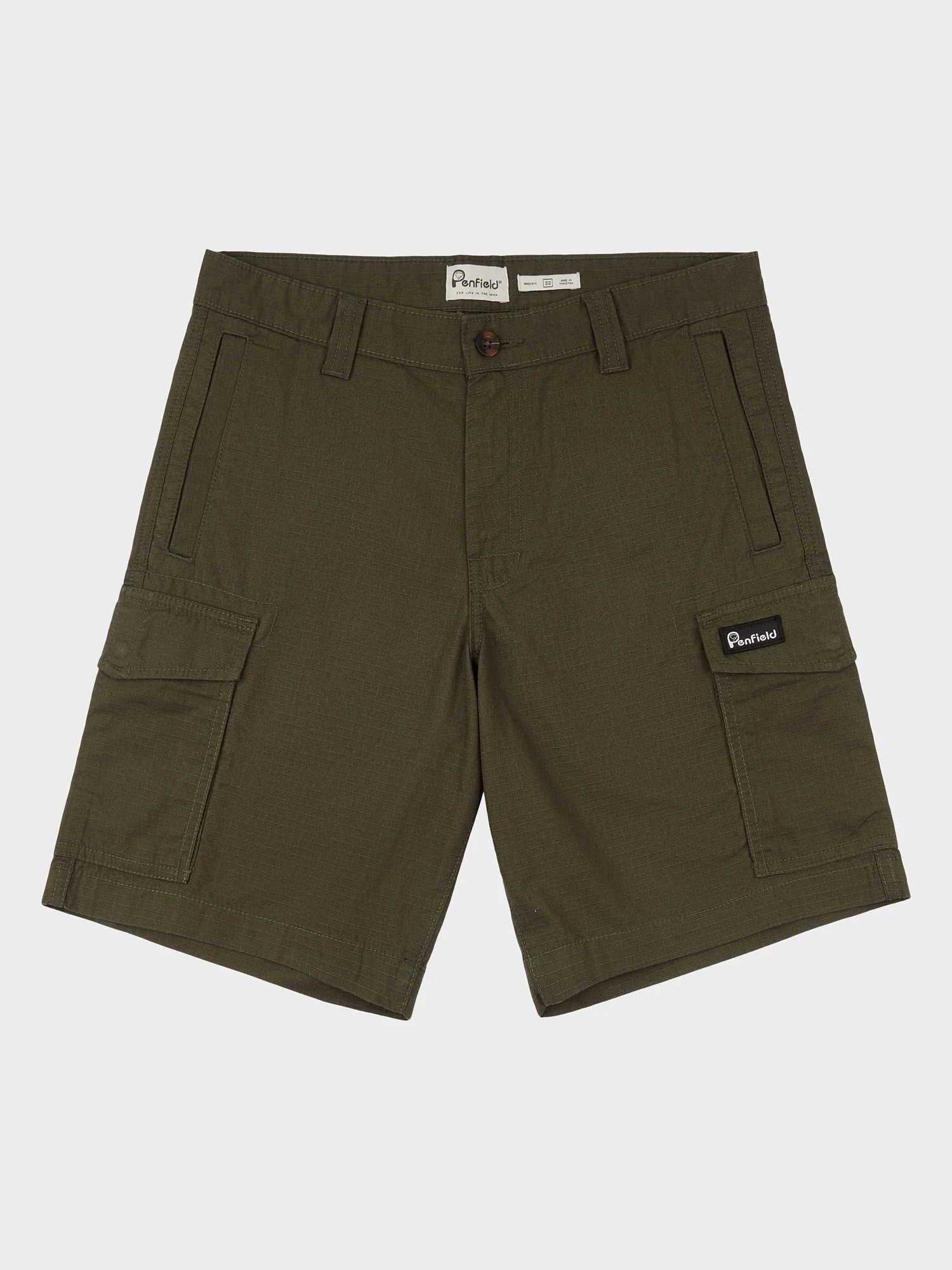 Penfield P Bear Cargo Shorts Forest Night