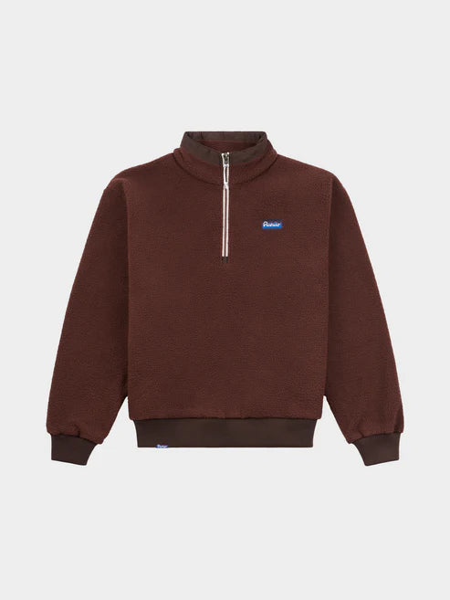 Penfield Mattawa 1/4 Zip Fleece Top Chicory Coffee