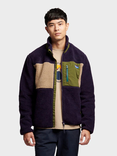Penfield Mattawa Fleece Jacket Nightshade Purple Inocencia
