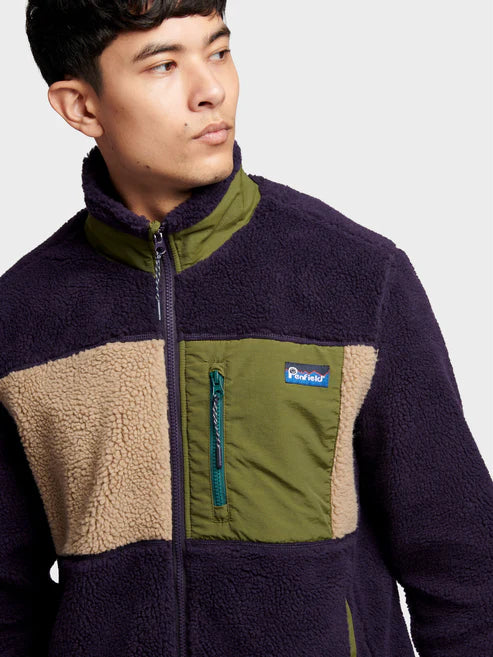Penfield Mattawa Fleece Jacket Nightshade Purple Inocencia