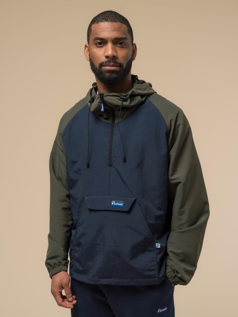 Penfield Pac Jac Windbreaker Jacket Navy Blazer
