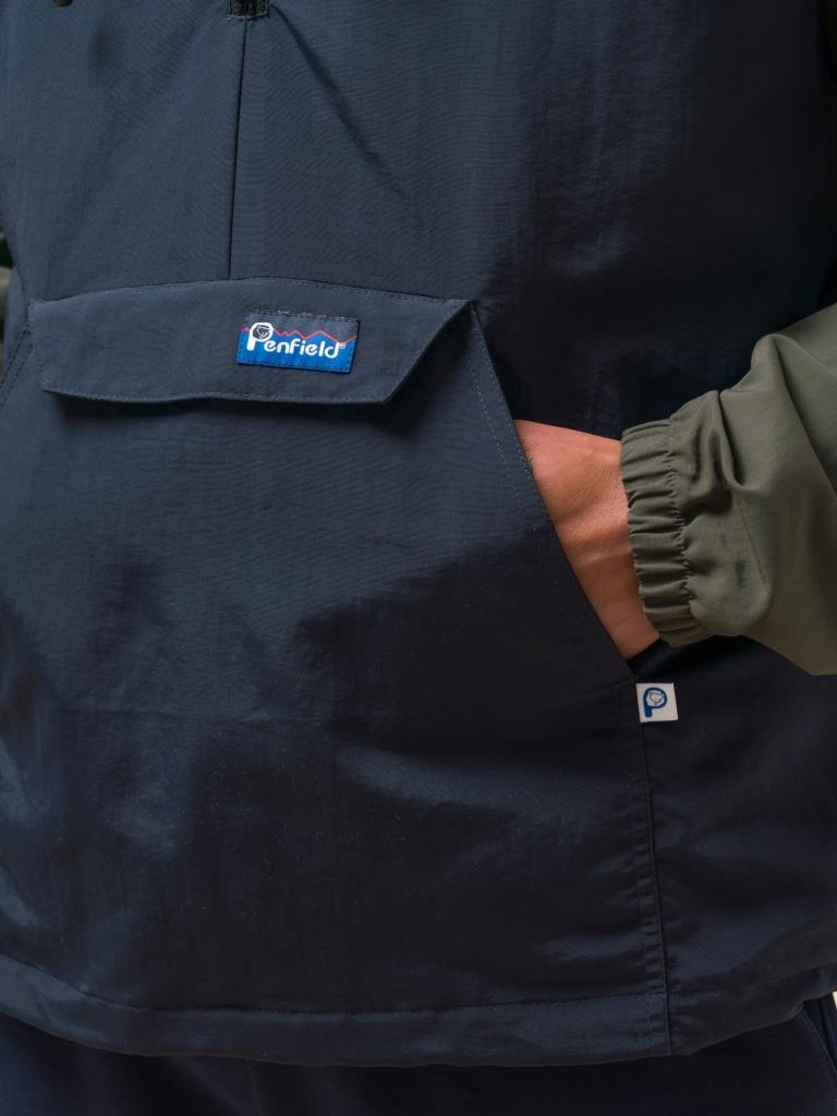 Penfield Pac Jac Windbreaker Jacket Navy Blazer