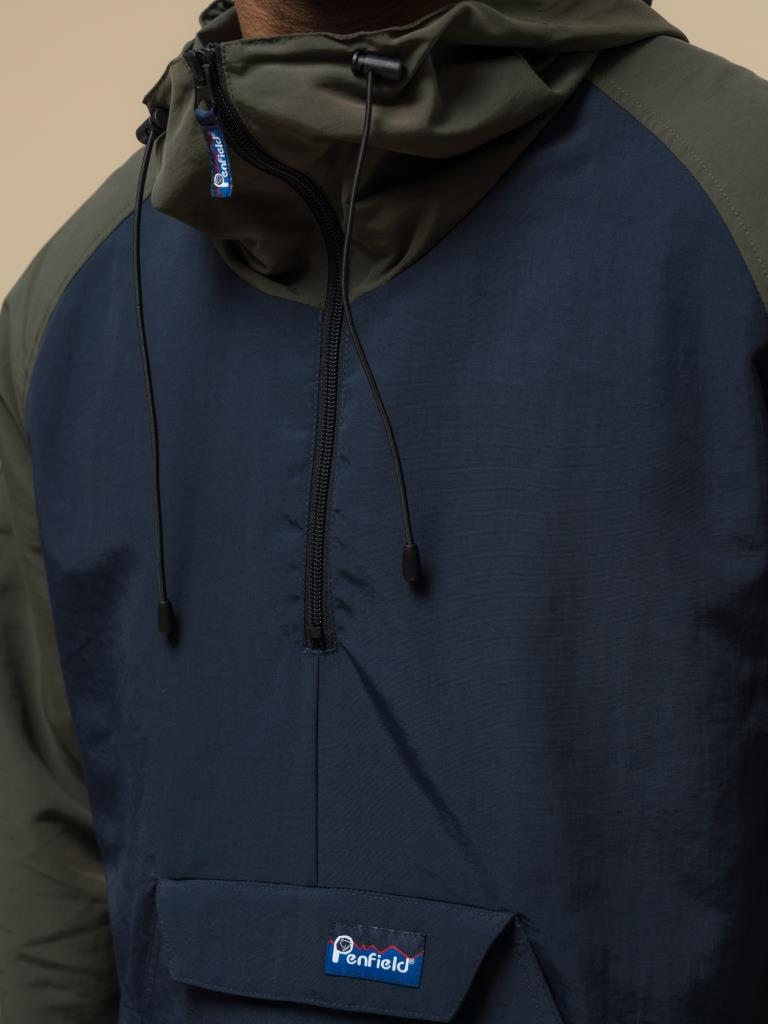 Penfield Pac Jac Windbreaker Jacket Navy Blazer