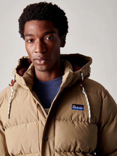 Penfield Bowerbridge Puffer Jacket Lead Grey