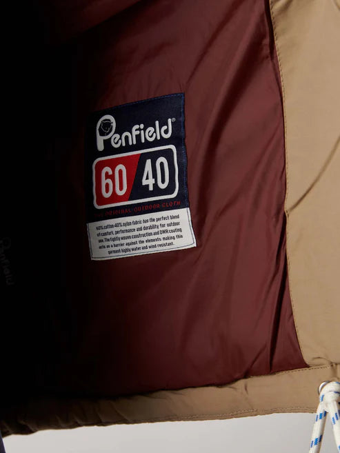 Penfield Bowerbridge Puffer Jacket Lead Grey