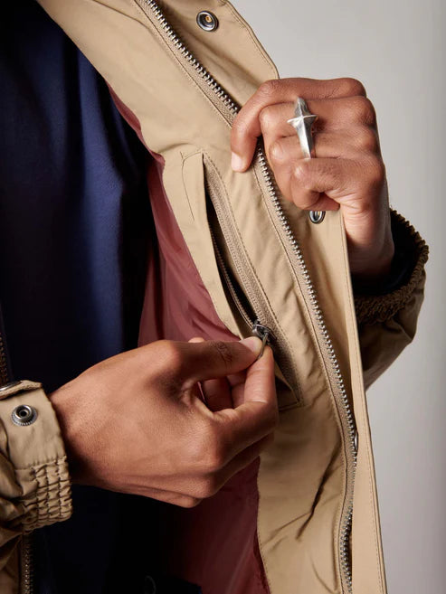 Penfield Bowerbridge Puffer Jacket Lead Grey