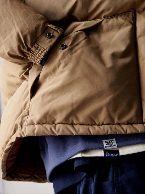 Penfield Bowerbridge Puffer Jacket Lead Grey