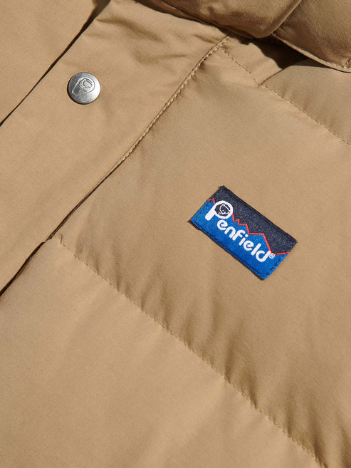 Penfield Bowerbridge Puffer Jacket Lead Grey