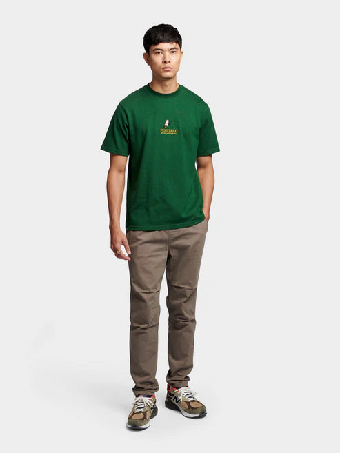 Penfield Mallard Embroidered T-Shirt Eden Green