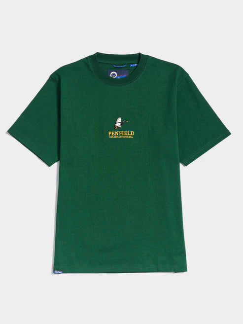 Penfield Mallard Embroidered T-Shirt Eden Green