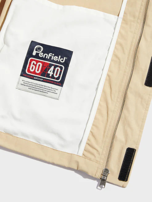 Penfield Hooded Meadow Showerproof Jacket  Fields Of Rye