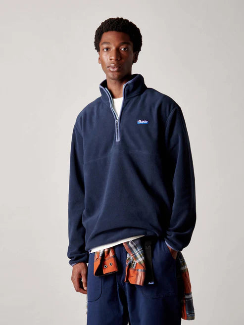 Penfield 1/4 Zip Graylock Fleece Navy Blazer